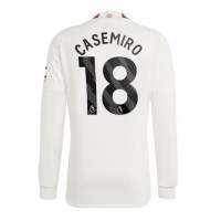 Manchester United Casemiro #18 Tredje Tröja 2023-24 Långa ärmar